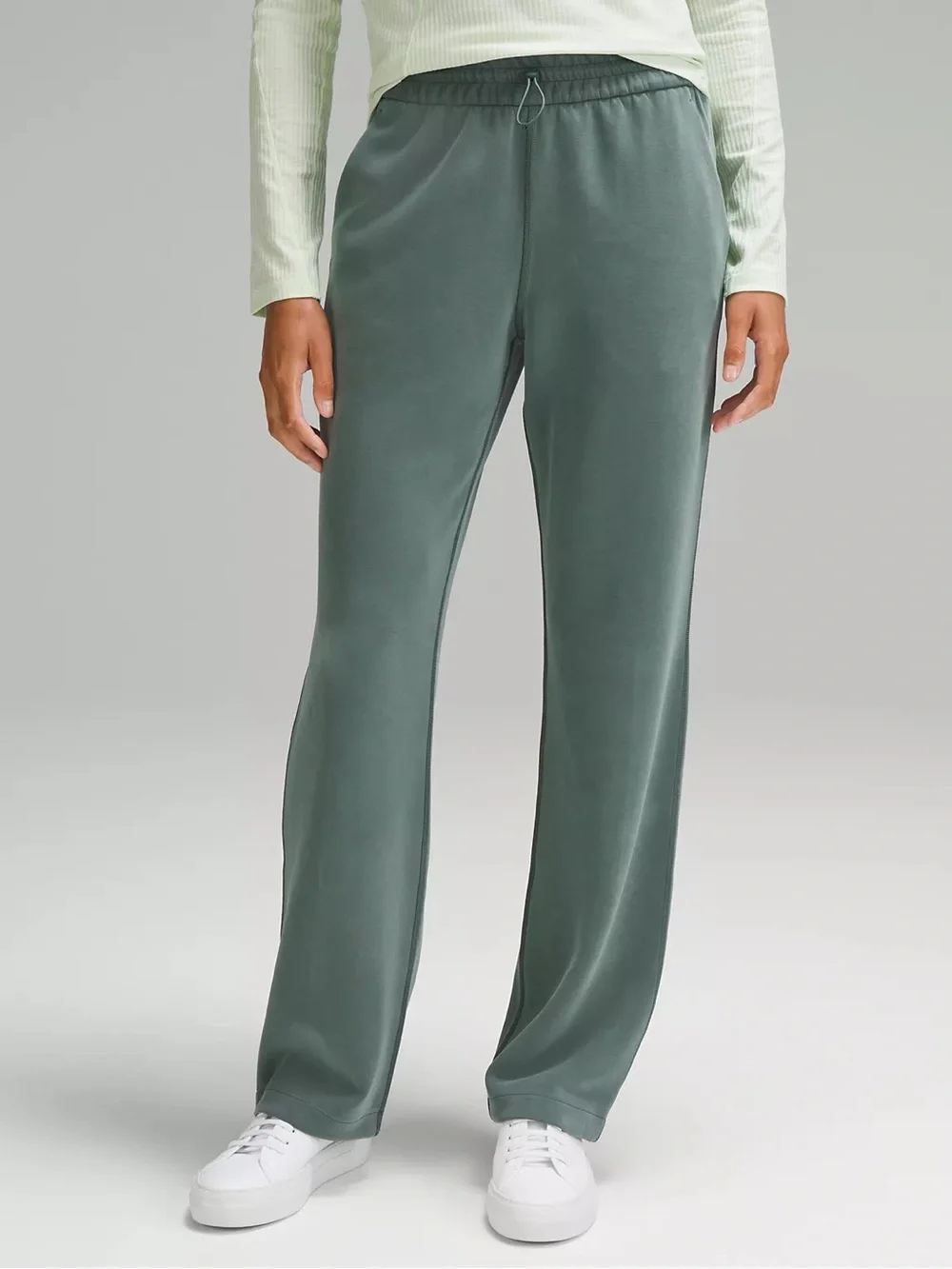 NWOT Lululemon Softstreme High-Rise Pant in Dark Forest Size 8